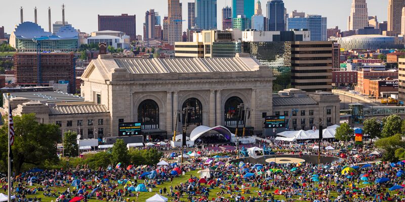 Celebration at the Station
