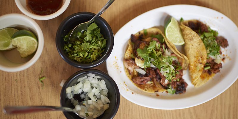 Tacos at El Camino Real