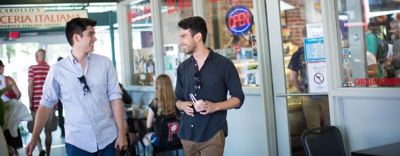 Gay Couple at the City Market