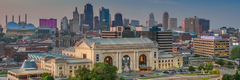 Union Station Skyline Kansas City