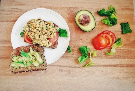 Vegan Tempeh Salad Sandwich