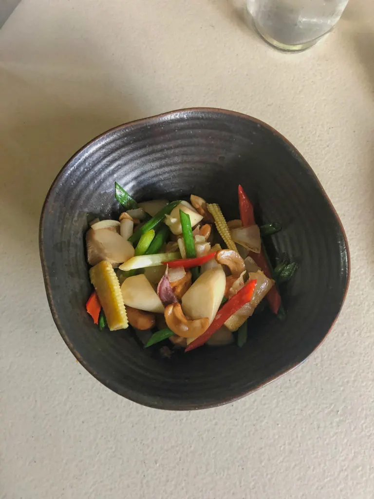 Stir Fried Vegetables | Vegan cooking class in Thailand