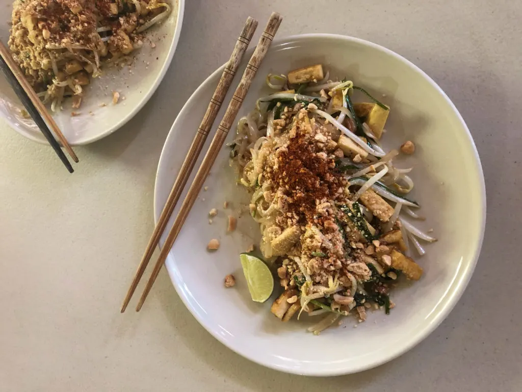 Pad Thai | Vegan cooking class in Chaing Mai