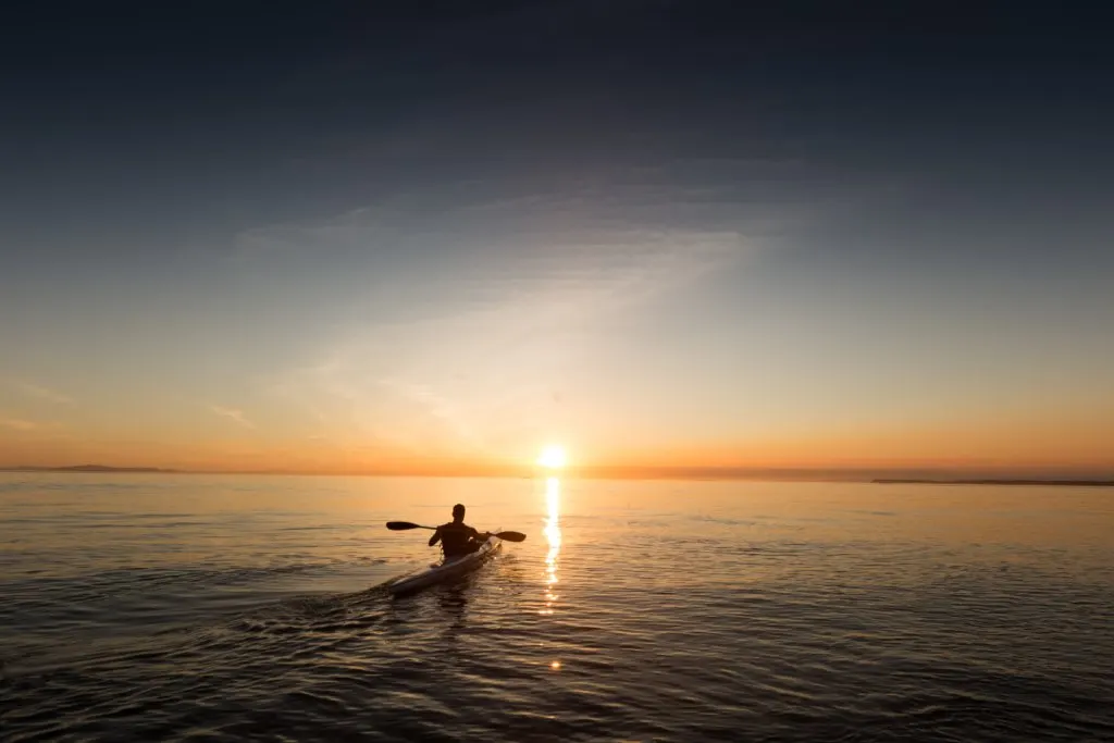 Kayak in Byron Bay Australia