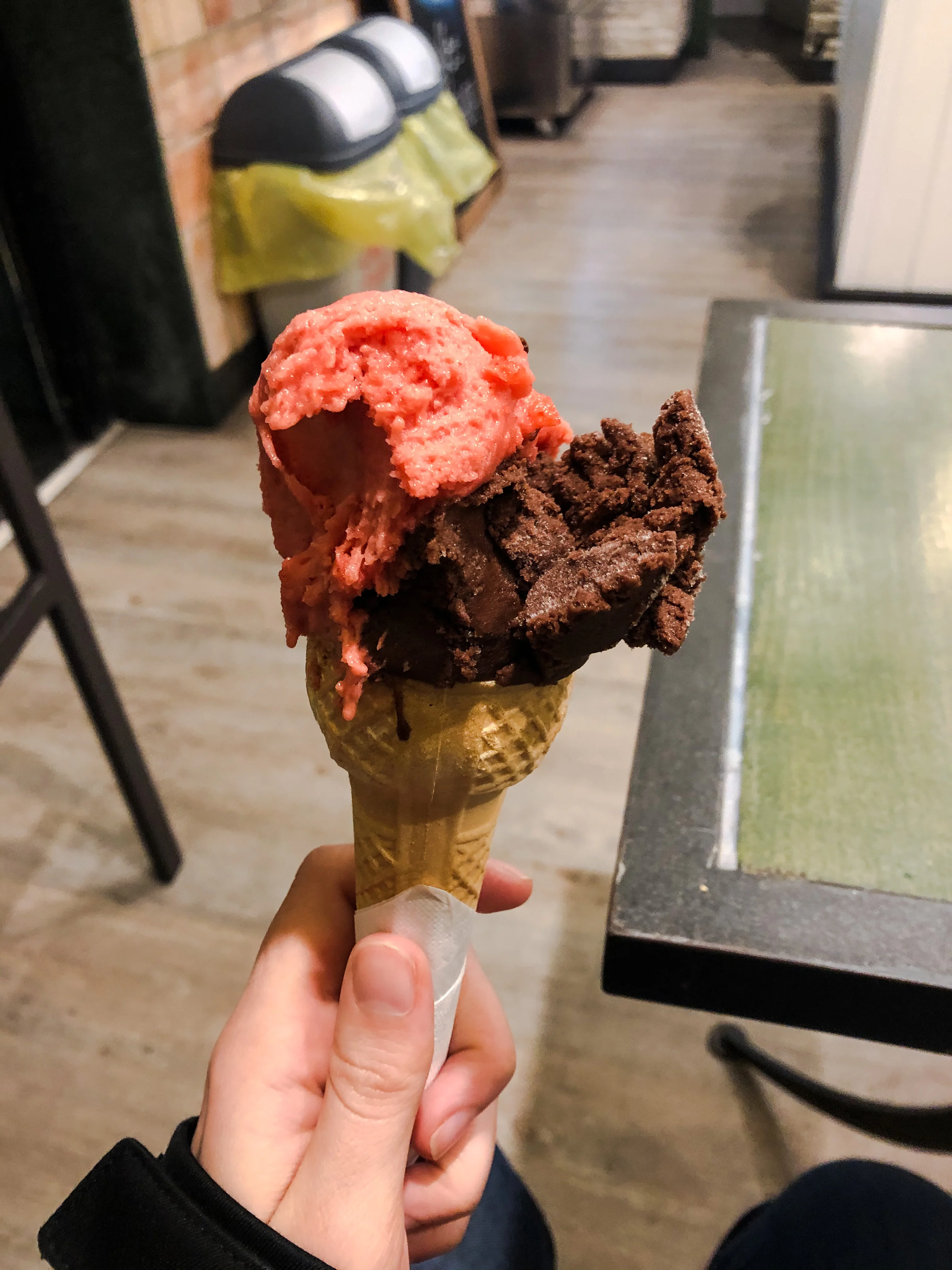 Fonte della Salute Roma vegan gelato (vegan gelato in Rome Italy)