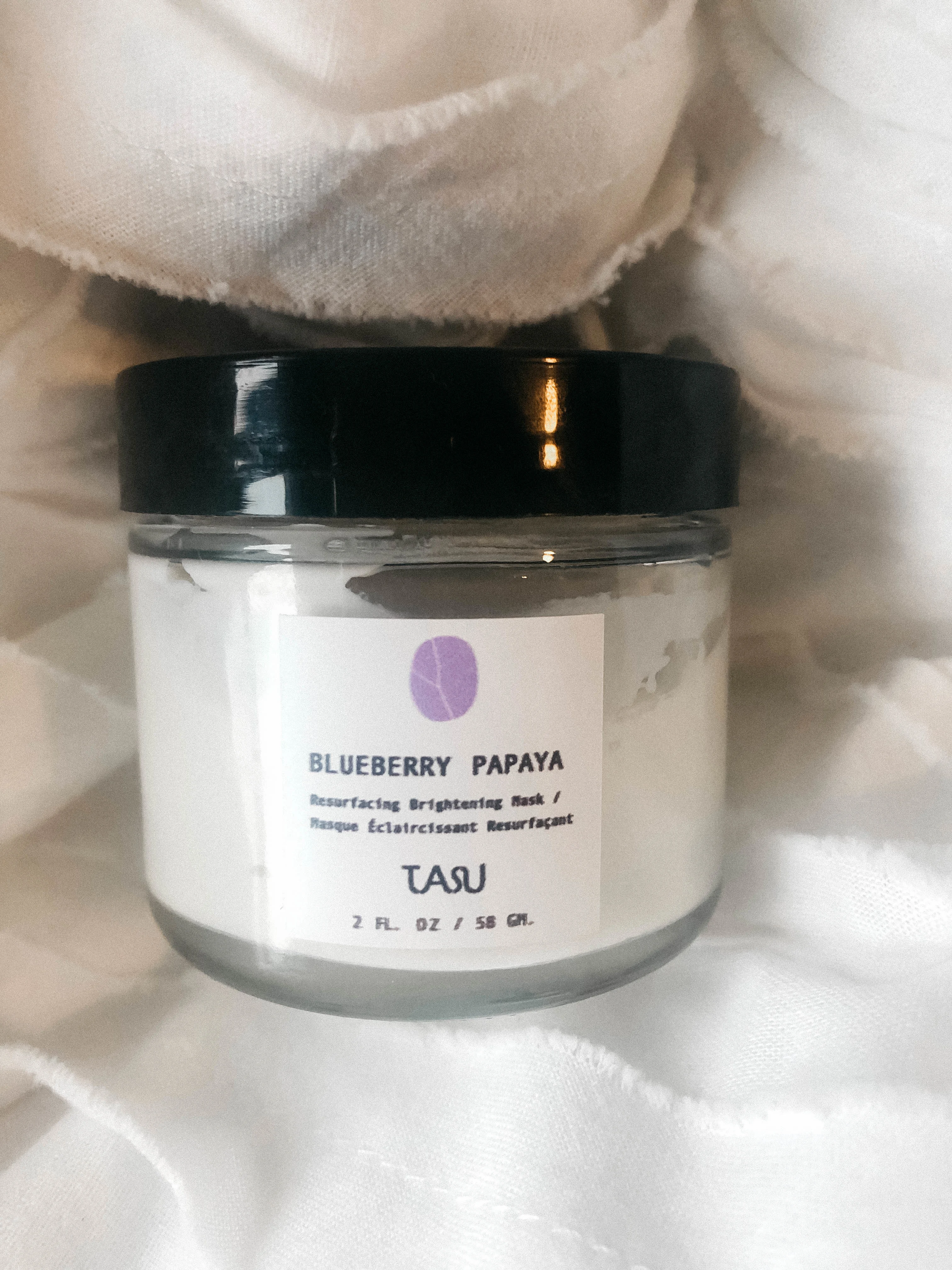 Tasu Blueberry Papaya Mask | Vegan Cuts Beauty Box