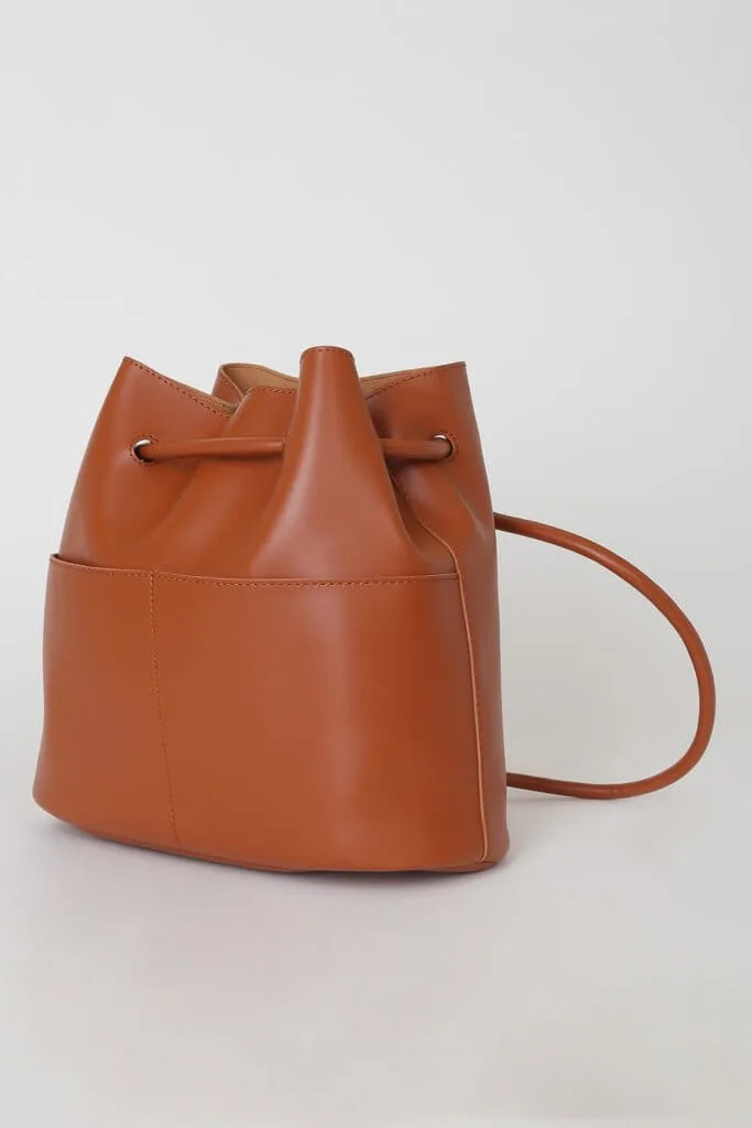 Vegan Bags for Fall 2020 (Lulus Cool Cognac Backpack)