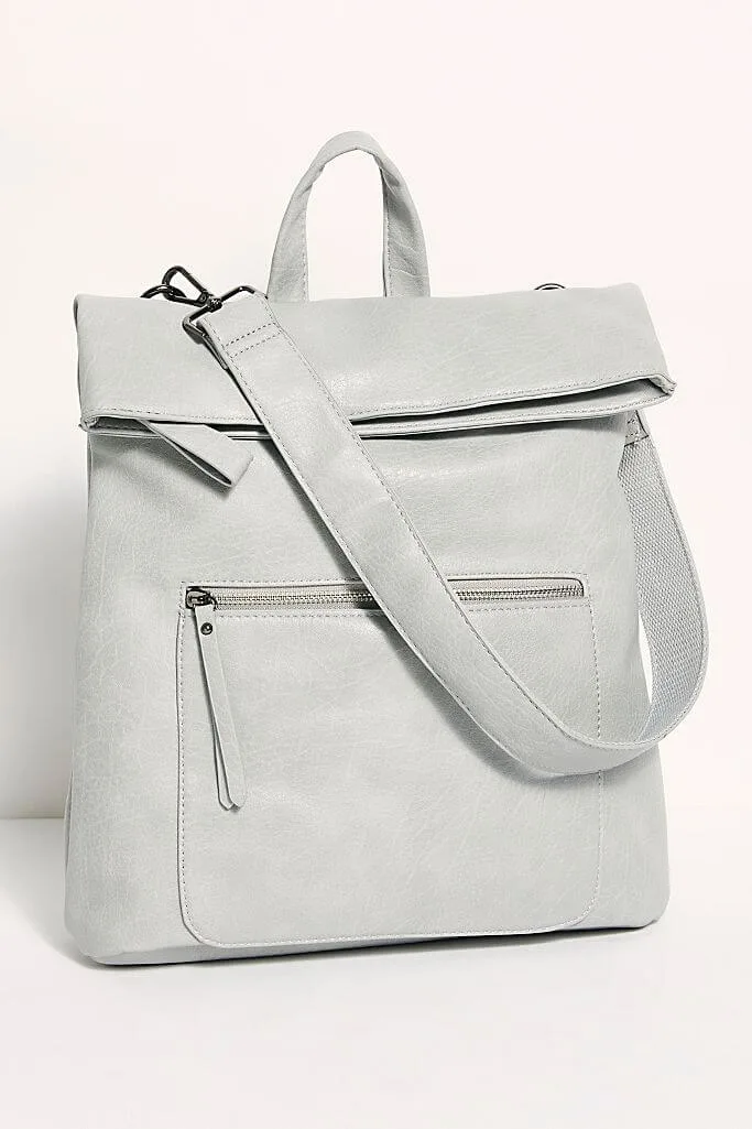 Vegan Bags for Fall (Free People Lennon Washed Backpack)