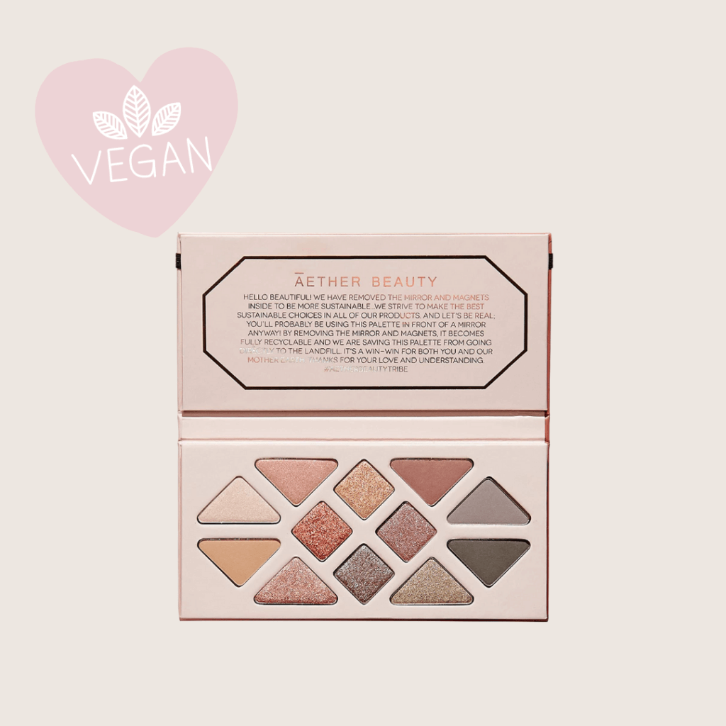 Aether Beauty Eyeshadow Palette | Vegan Christmas Gift Guide