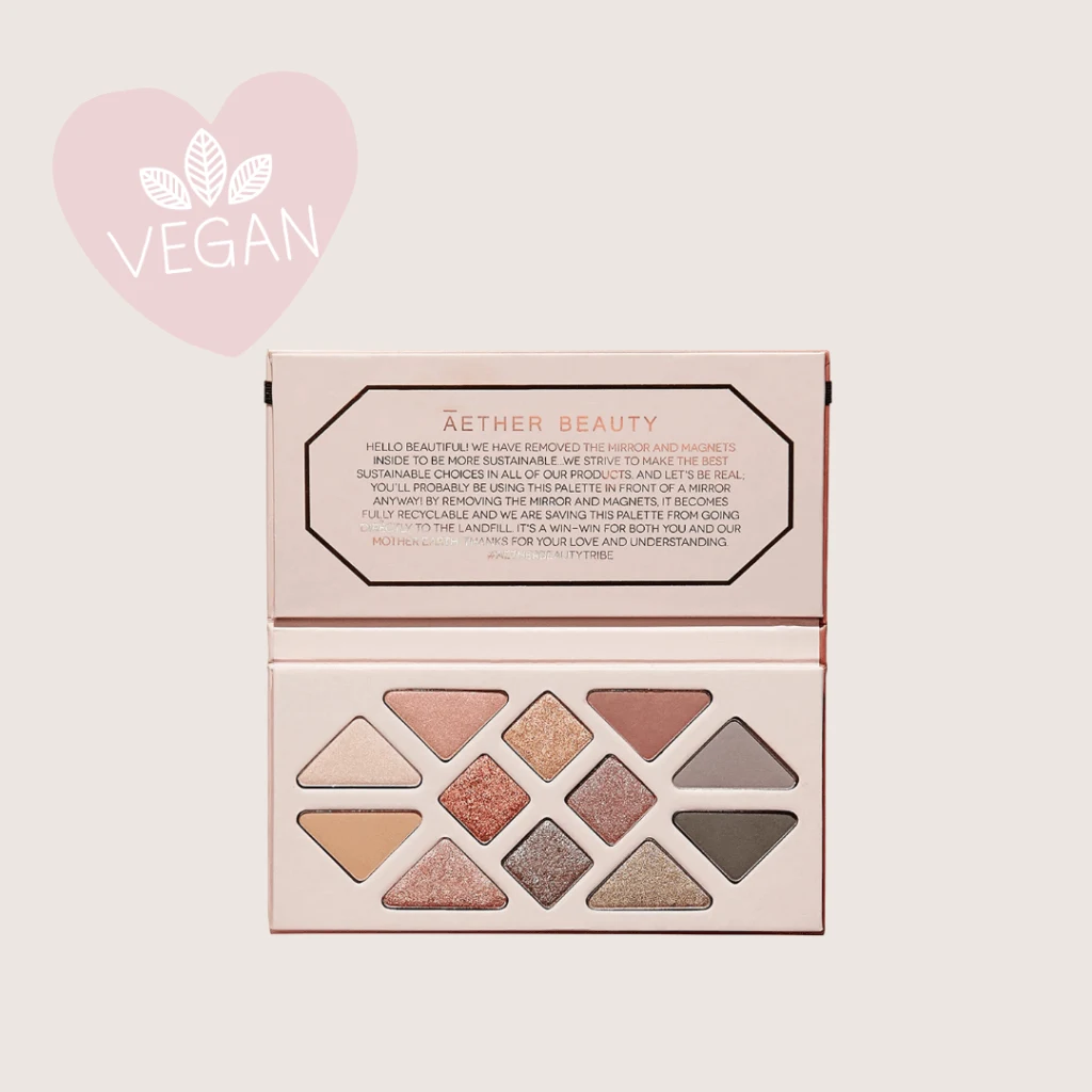 Aether Beauty Eyeshadow Palette | Vegan Christmas Gift Guide