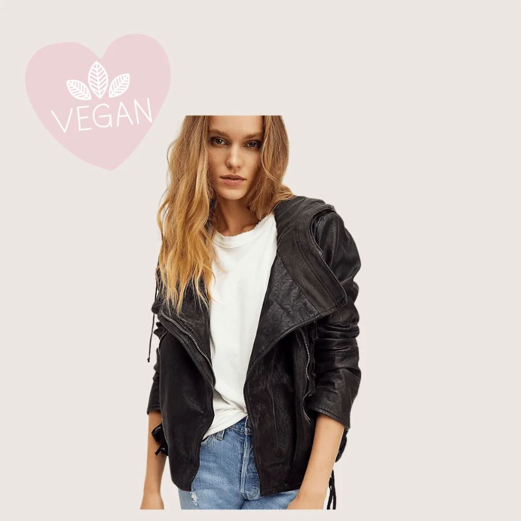 Free People Vegan Moto Jacket | Vegan Christmas Gift Guide