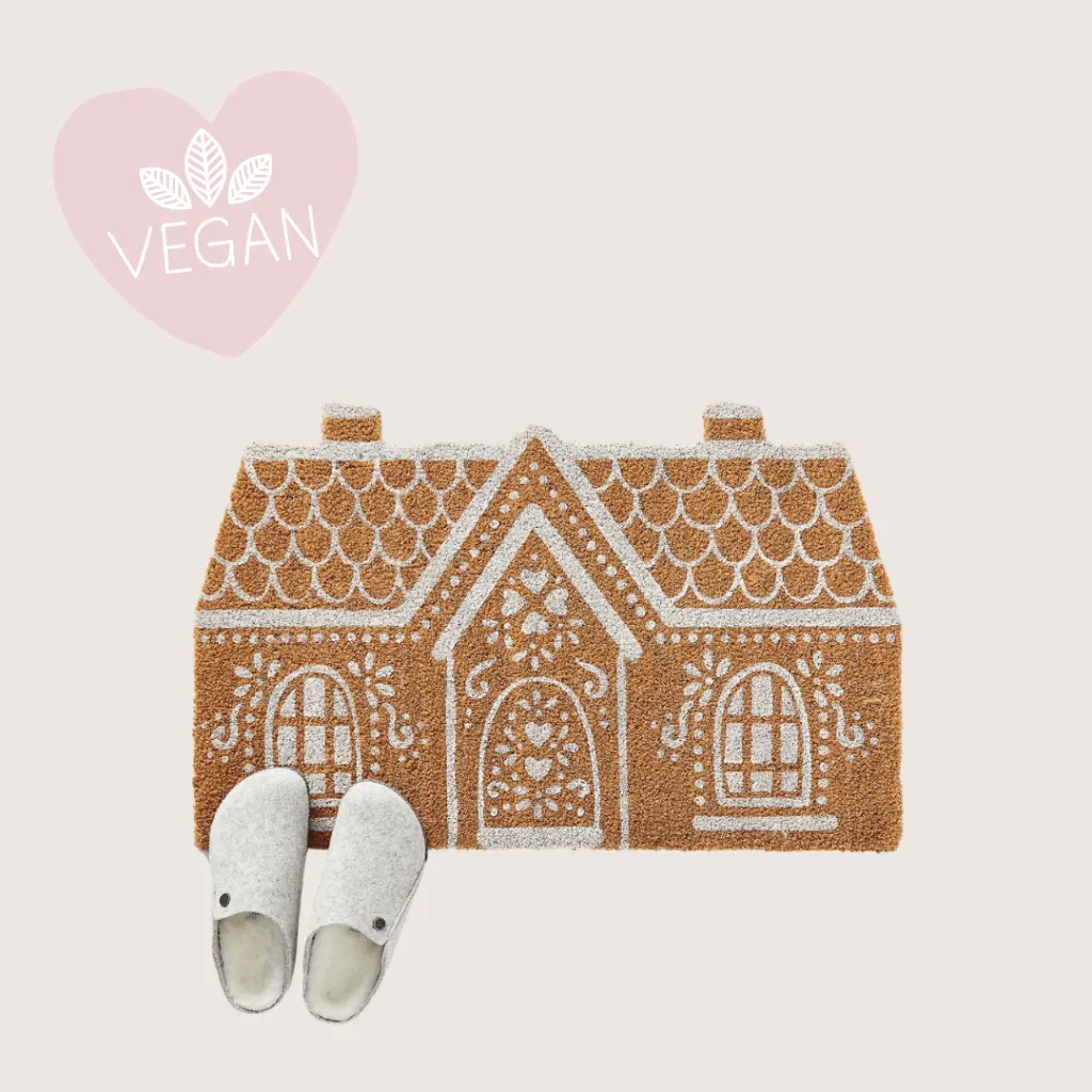 Gingerbread House Doormat