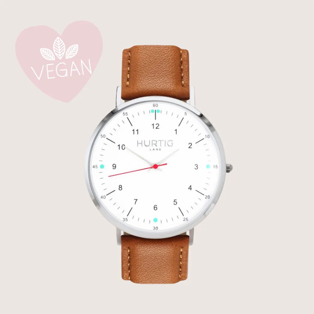 Hurtig Lane Moderno Vegan Leather Watch | Vegan Gifts for Men