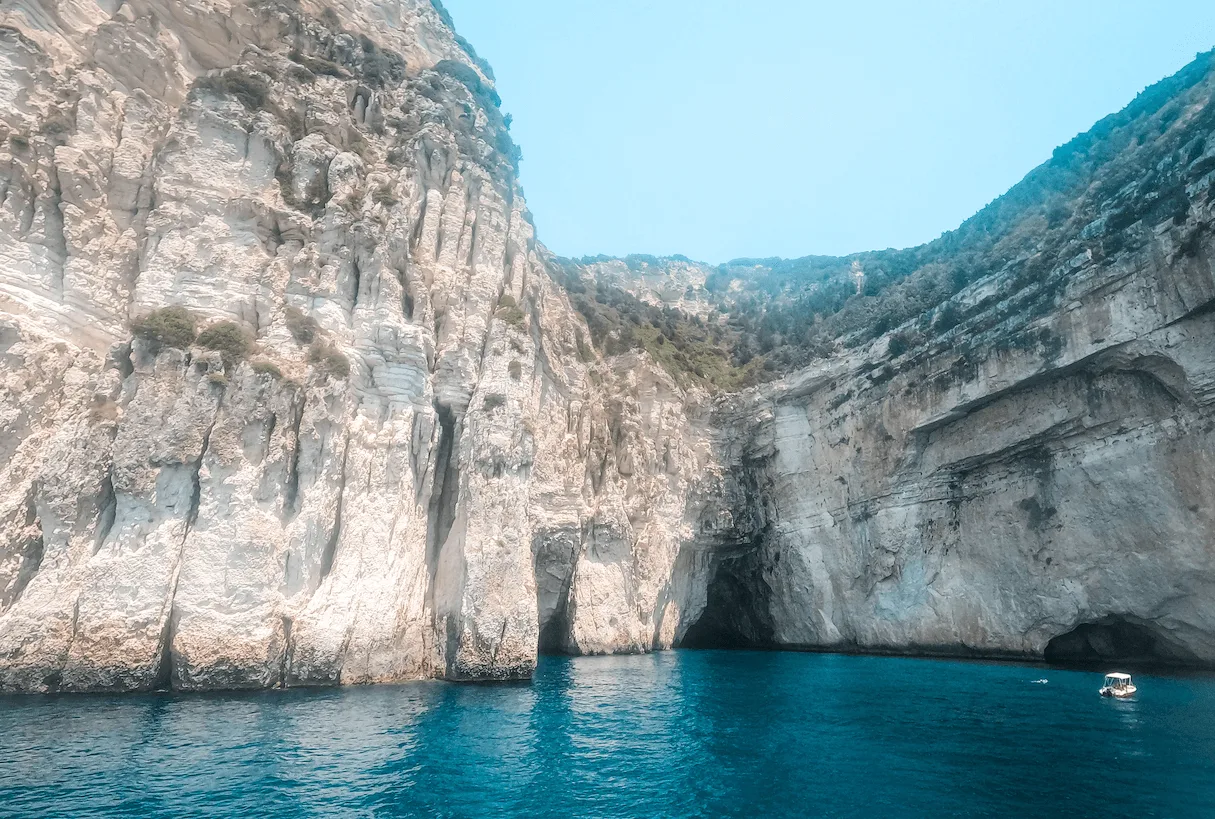 Blue Caves Corfu