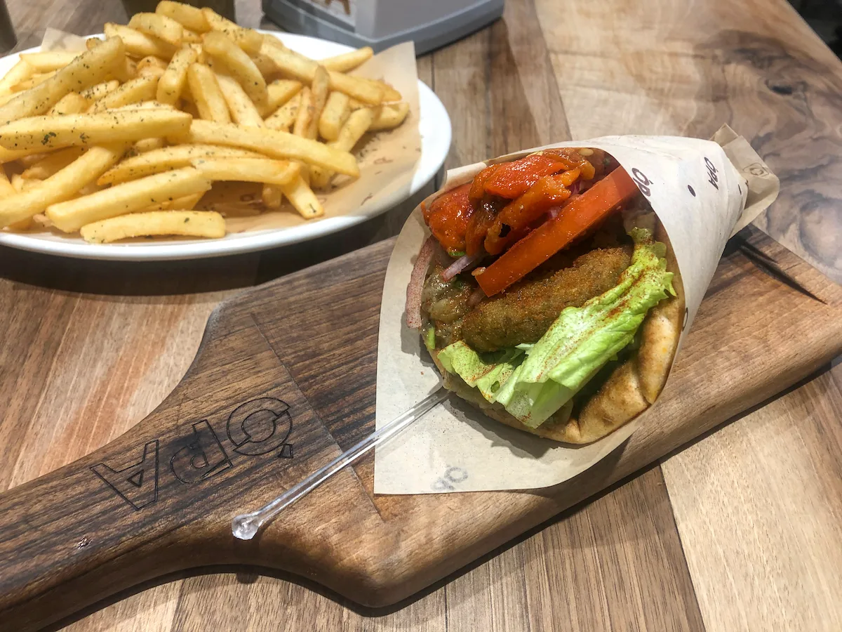 Opa's vegan gyros