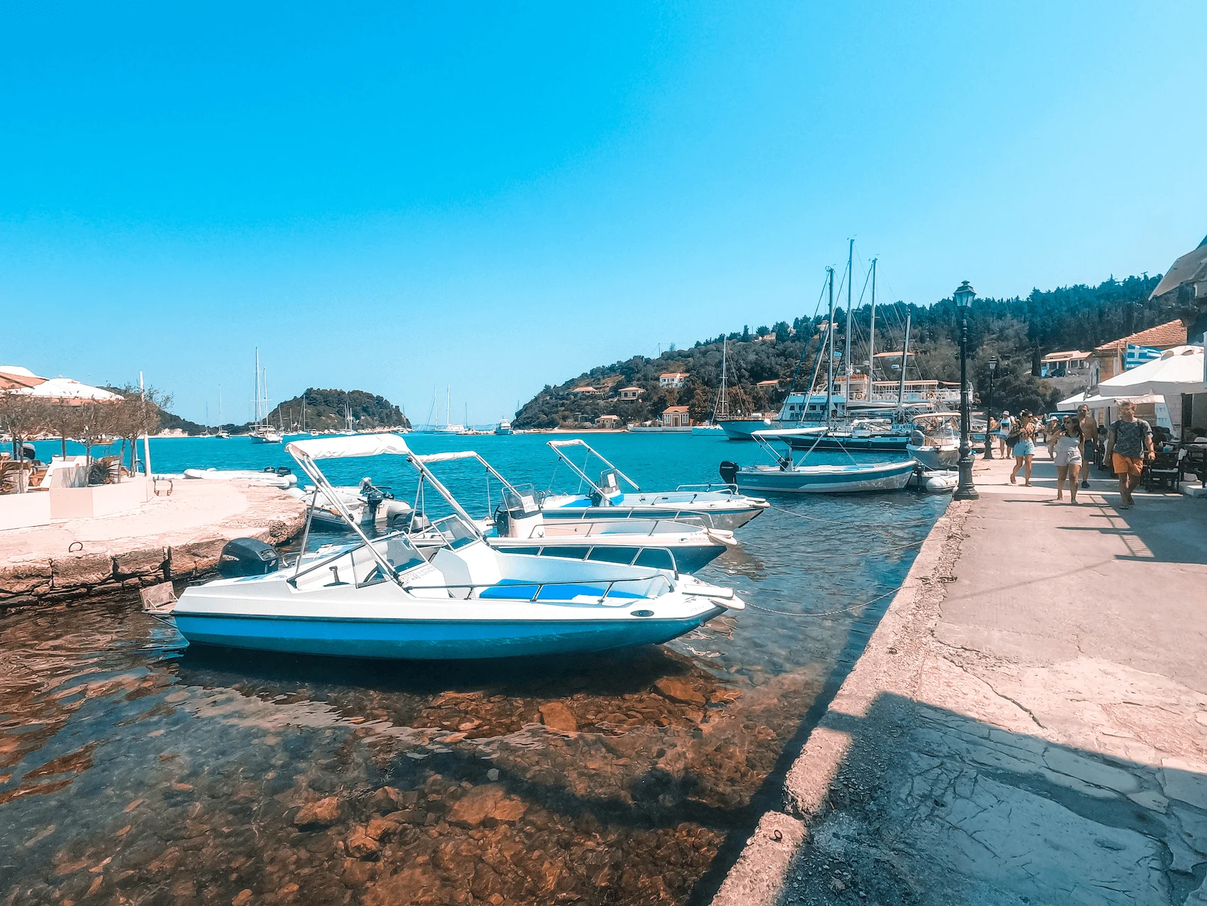 boats in Paxos