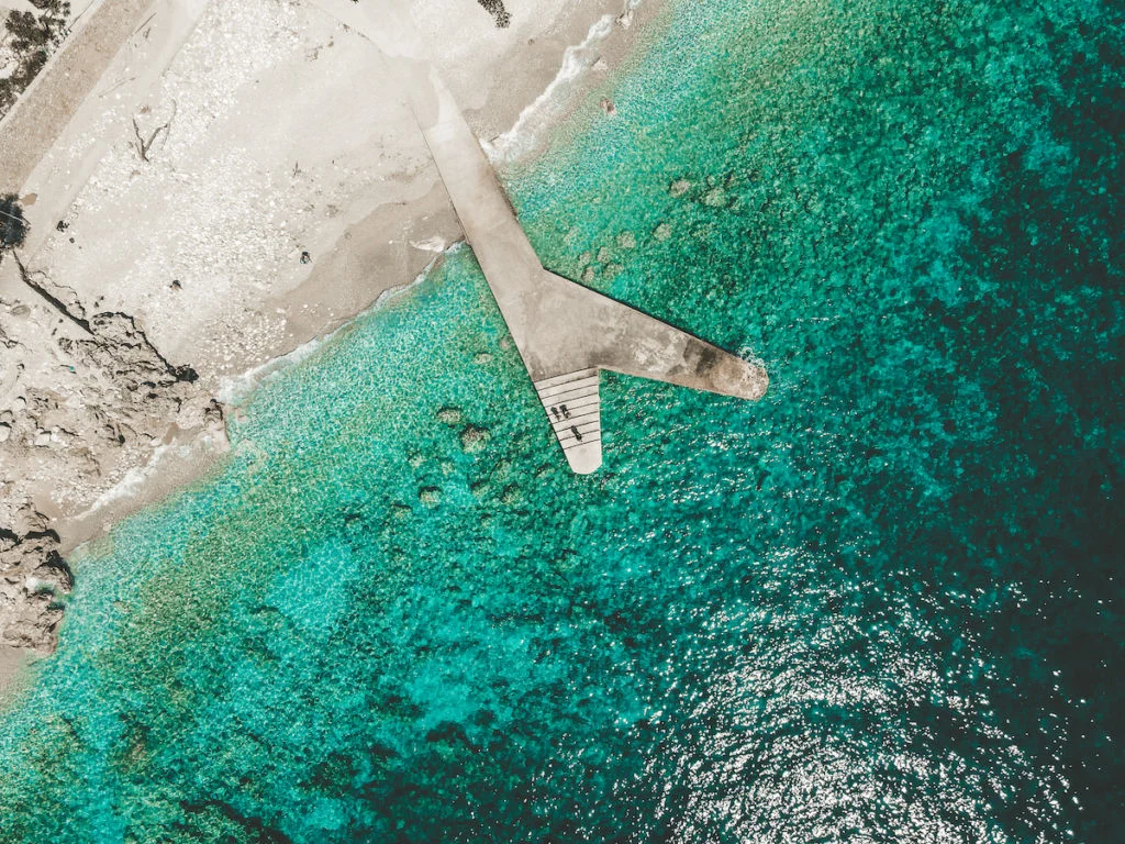 Dhermi Beach in Dhermi Albania