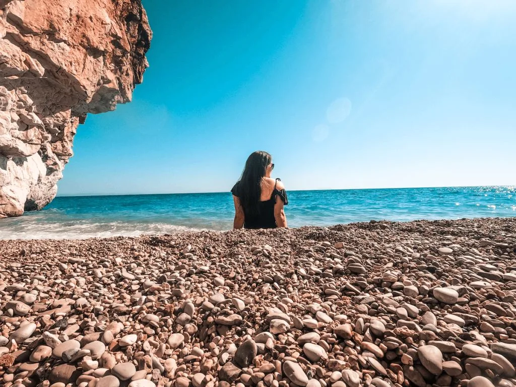 Gjipe Beach in Dhermi Albania