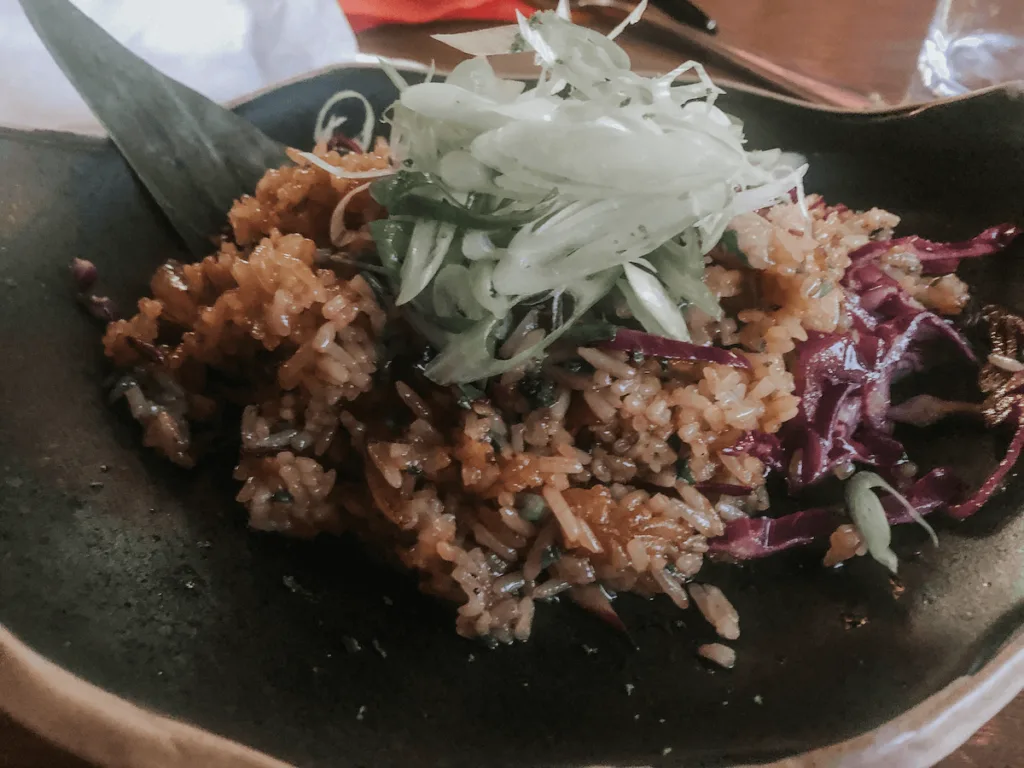 Patpong Thai Restaurant's vegan fried rice