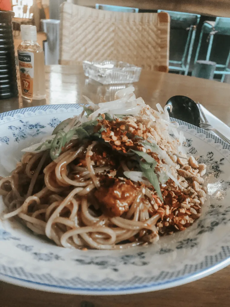 Patpong Thai Restaurant's vegan pad thai