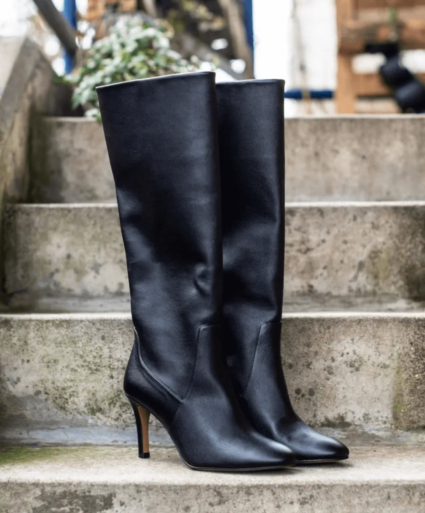 Allkind black heeled boots