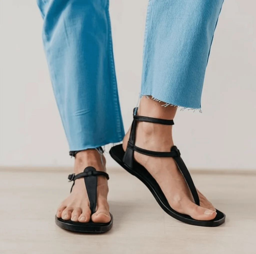 Mireia Playa black sandals