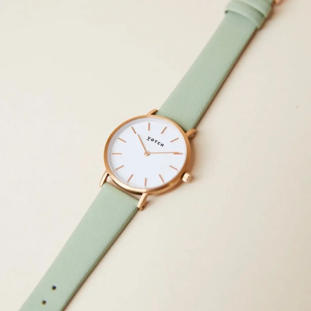 Votch vegan leather watch