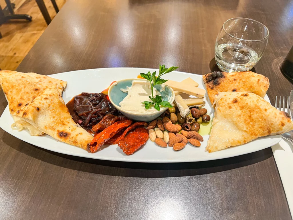 Utopia vegan cheese platter